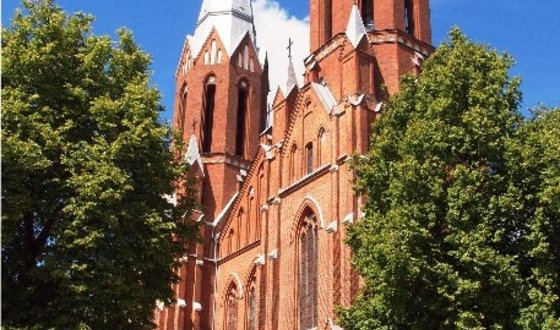 Anykščių panorama
