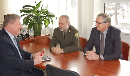 Anykščiuose lankėsi Valstybinės miškų tarnybos atstovai