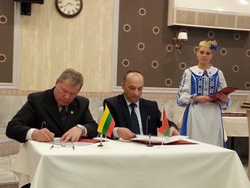 Smurgainyse pasirašyta miestų bendradarbiavimo sutartis