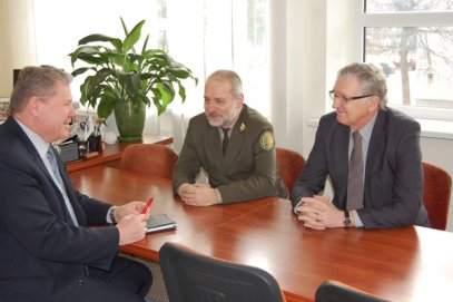 Anykščiuose lankėsi Valstybinės miškų tarnybos atstovai