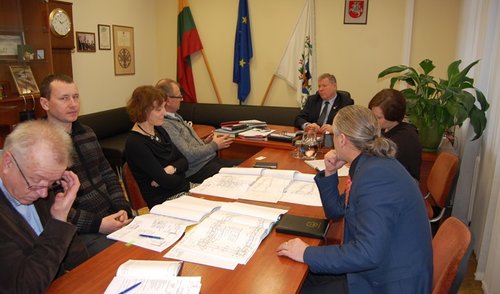 Diskutuota apie Vorutos pilies statybas