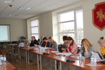 Anykščiuose vyko Utenos regiono plėtros 2014–2020 m. plano rengimo darbo grupės pasitarimas