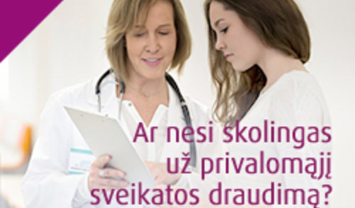 „Sodra“ ragina pasitikrinti, ar nesate įsiskolinę už privalomąjį sveikatos draudimą