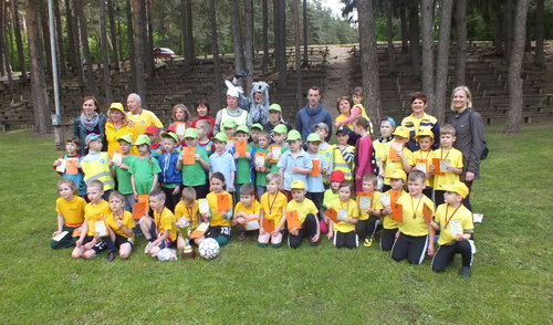 Anykščių Dainuvos slėnyje vyko „Mažojo futboliuko“ varžybos