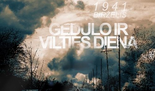 Gedulo ir vilties dienai skirti renginiai