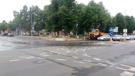 Informacija dėl techninių darbų centrinėje miesto sankryžoje 