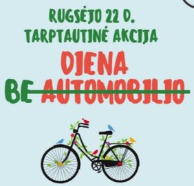 Bendruomenės žygis dviračiais – už sveikus ir žalius Anykščius