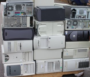 Elektroninės įrangos, nešiojamųjų baterijų, akumuliatorių, eksploatuoti netinkamų transporto...