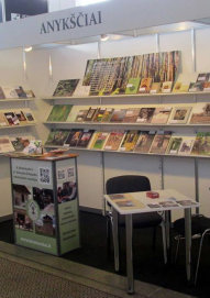 Vilniaus knygų mugėje – Anykščių literatūrinė atstovybė