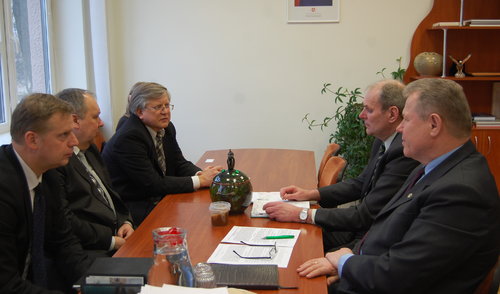 Anykščiuose lankėsi Panevėžio apskrities VMI vadovai 