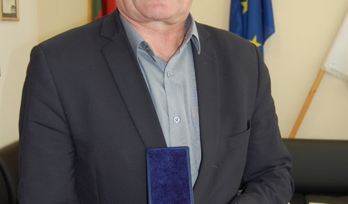 UAB „Anykščių šiluma“ direktoriui Virgilijui Vaičiuliui įteiktas Lietuvos energetiko garbės ženklas