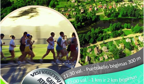 Gegužės 1-ąją dieną – tradicinis bėgimas „Anykščiai–Puntuko akmuo–Anykščiai“