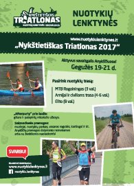Apie nuotykių lenktynes „Nykštietiškas triatlonas“