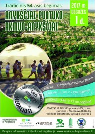 Gegužės 1-ąją dieną – tradicinis bėgimas „Anykščiai–Puntuko akmuo–Anykščiai“