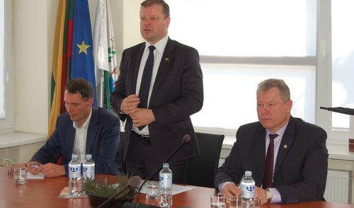Premjeras S. Skvernelis „Anykščiai – unikali vieta Lietuvoje“ 