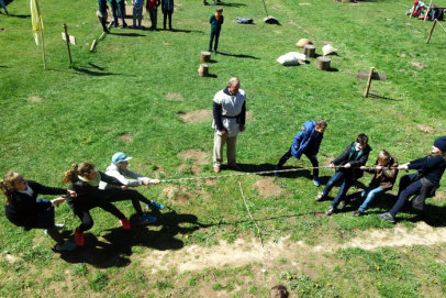 Istorijos šventė Anykščių moksleiviams „Ir šiandien tebežymu, kur pilies būta“