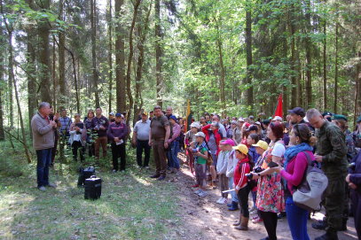 Lietuvos partizanus pagerbė atminimo žygiu 