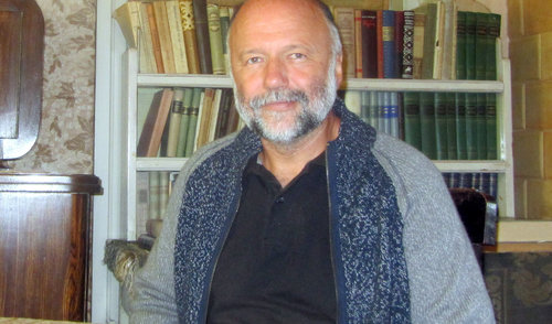 Ukrainos rašytojas įsiklauso į Anykščių krašto istorijas