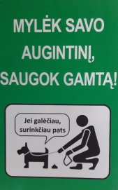 Anykščiuose įrengti gamtą skatinantys tausoti ženklai 