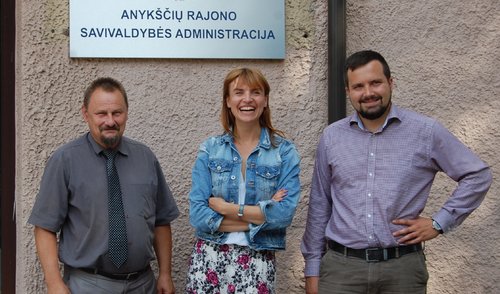 Savivaldybėje lankėsi „Proenzi ArthroStop masinio ėjimo varžybos Anykščiuose“ organizatoriai