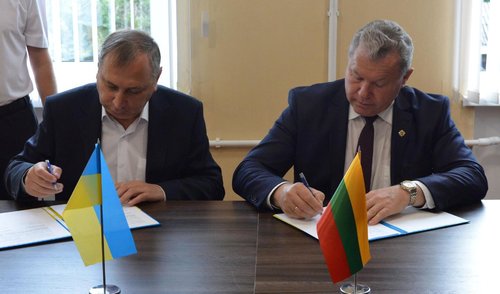 Mirgorode pasirašytas bendradarbiavimo su Anykščiais protokolas