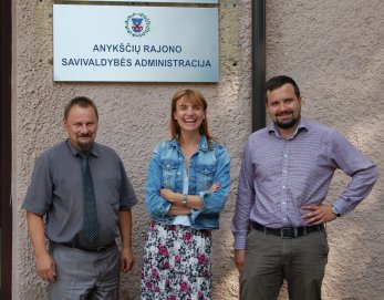 Savivaldybėje lankėsi „Proenzi ArthroStop masinio ėjimo varžybos Anykščiuose“ organizatoriai