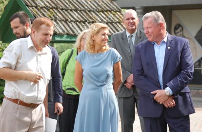 Anykščiuose – Lietuvos Respublikos kultūros ministrės Lianos Ruokytės-Jonsson vizitas