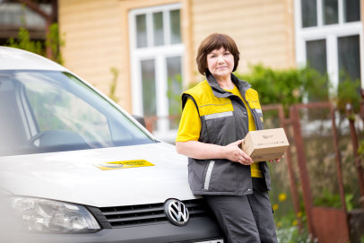 Anykščių rajone darbą pradeda mobilieji laiškininkai