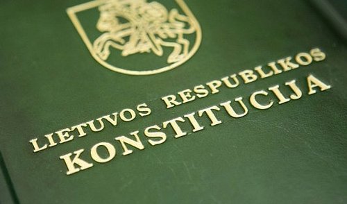 Seime iškilmingai paminėtas Lietuvos Respublikos Konstitucijos 25-metis