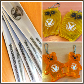 Vyks atšvaitų dalinimo akcija