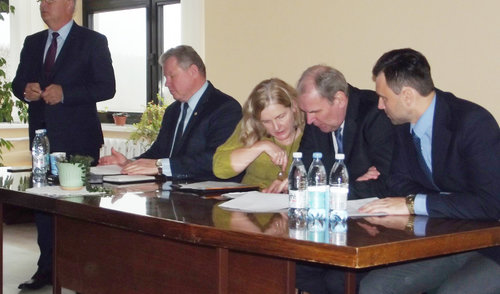 Vyko susitikimas su Anykščių rajono savivaldybės ligoninės medikais