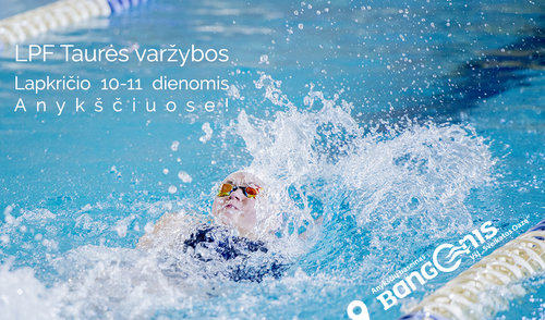 Anykščiuose – 2017 m. Atviros Lietuvos plaukimo federacijos taurės varžybos