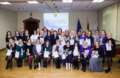 Išrinkta iniciatyviausia sveikatos priežiūros specialistė 