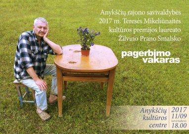 Kviečiame į T. Mikeliūnaitės premijos vakarą