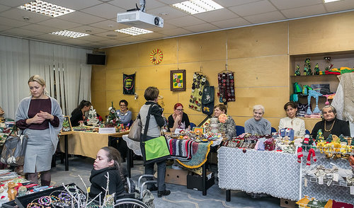 Seime – jauki ir nuoširdi Kalėdinė labdaros mugė