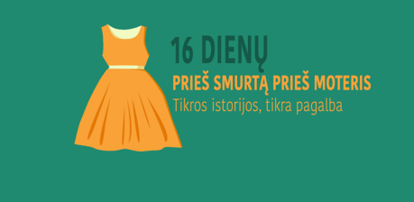 Tarptautinė socialinė akcija „16 aktyvumo dienų prieš smurtą prieš moteris“ 