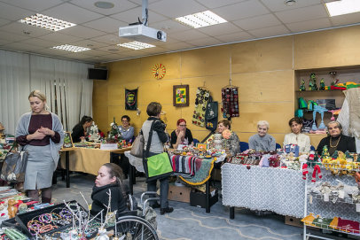 Seime – jauki ir nuoširdi Kalėdinė labdaros mugė