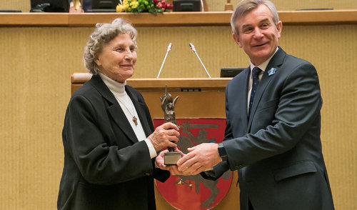 2017-ųjų Laisvės premija įteikta laisvės gynėjai, politinei kalinei Nijolei Sadūnaitei