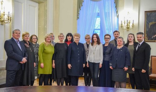 Prezidentės padėka už „Knygų Kalėdas“ 