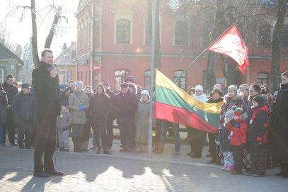 Anykščiuose paminėta Laisvės gynėjų diena