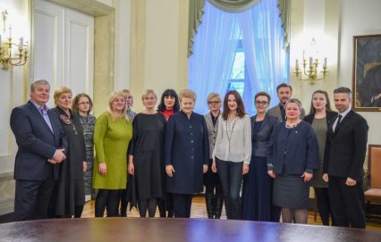 Prezidentės padėka už „Knygų Kalėdas“ 