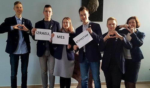 Lietuvos moksleiviai vyksta į Izraelį