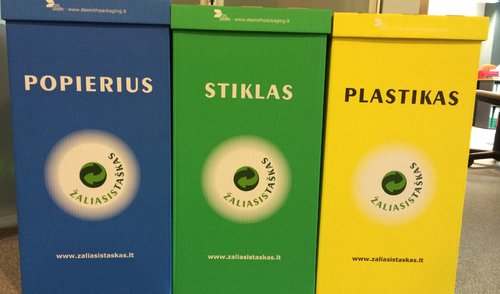 Kviečiame įmones, įstaigas ir organizacijas nemokamai įsigyti rūšiavimui skirtas dėžes