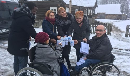 Projekto „Draugystė veža“ dalyviai lankėsi Anykščiuose