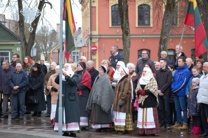 Anykščiai paminėjo Lietuvos Nepriklausomybės atkūrimo dieną 