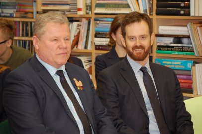 Anykščiuose lankėsi JAV ambasados Lietuvoje Politikos ir ekonomikos skyriaus vadovas