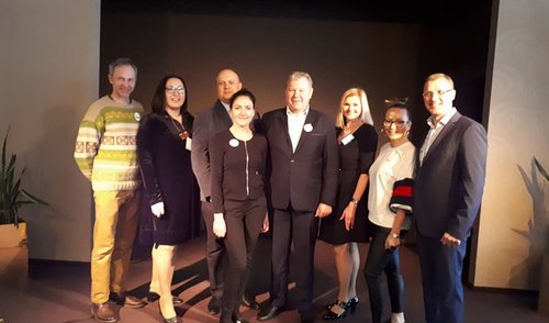 Anykštėnai – verslo klubo „Nevėžis“ pusryčiuose 