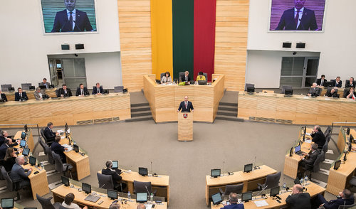 Seime paminėtos Gegužės 3-iosios Konstitucijos metinės