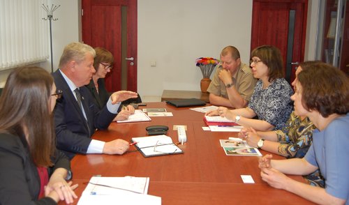 Anykščiuose svečiavosi Lietuvos aklųjų ir silpnaregių sąjungos nariai 