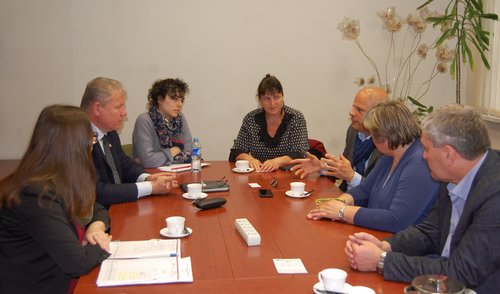 Anykščiuose svečiavosi Prancūzijos labdaros ir paramos organizacijos atstovai 